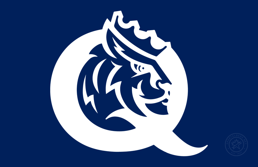 Queens Royals 2023-Pres Primary Dark Logo diy iron on heat transfer